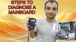 A Practical Example: How to Diagnose and Fix an ATX Mainboard | B450M Steel Legend Repair AM4