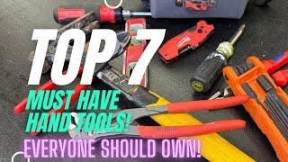 7 Must Have Hand Tools! #tools #diy #contractor