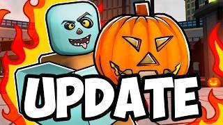 THE HALLOWEEN UPDATE in Roblox Heroes Battlegrounds