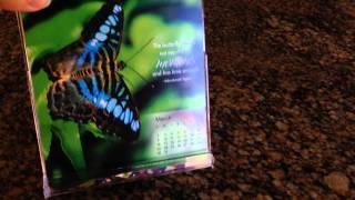 2014 Butterfly Desk Calendar By Robyn Nola