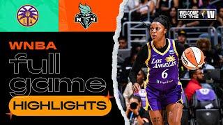 New York Liberty vs. Los Angeles Sparks | FULL GAME HIGHLIGHTS | August 28, 2024