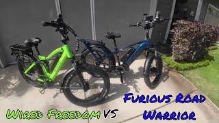 Wired Freedom vs Furious Road Warrior AWD // Comparison