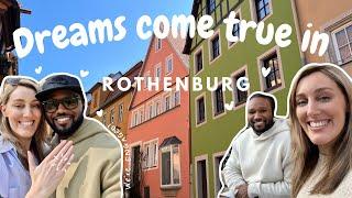 The most magical weekend in Rothenburg Germany! You have to visit Rothenburg  We’re ENGAGED! 