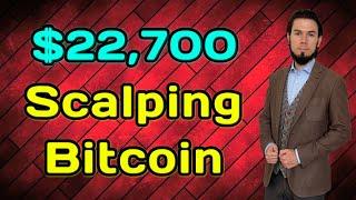 Scalping Bitcoin $22,700 Bybit Margin Trading | Bitcoin Scalping On Bybit Strategy