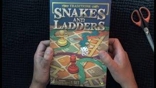 Whispering While Unboxing a Snakes and Ladders Board Game - ASMR - Australian Accent