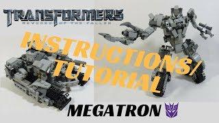 (TUTORIAL/INSTRUCTIONS) Lego Transformers Revenge of the Fallen- Megatron