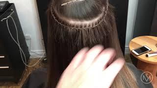 Steven Mathew Beaded Sew In Hand Tied Weft Hair Extensions