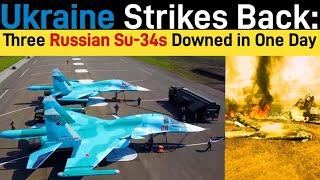 How Ukraine Shot Down Three of Russia’s Most Advanced Fighter bomber in one day|#ukraine #russia#jet