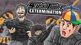 WE CANT EVEN LIVE ON EASY?? | Starship Troopers