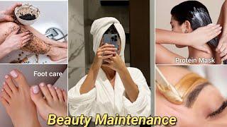 Time-Saving Monthly Maintenance Routine| Hair, Face, Brows, Body