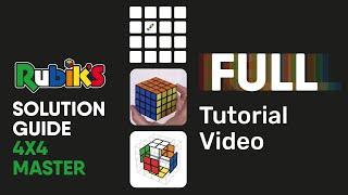 Rubik's Master 4x4 Full Tutorial