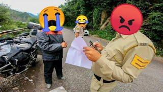 Caught By POLICE !!! Good Cop or Bad Cop? | Bikerlog Varun