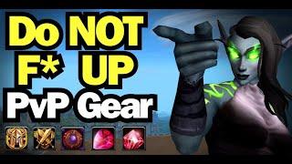 I made these mistakes so you don't have to! (PvP gearing)