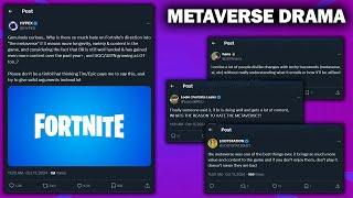 FORTNITE'S FUTURE.. Fortnite Community Reacts to Hypex Praising Epic’s Metaverse | Twitter/X Threads