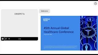 CRISPR Tx 2024-06 CEO at GS conf