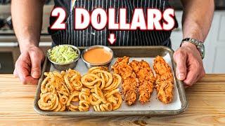 The 2 Dollar Chicken Tender Meal | But Cheaper