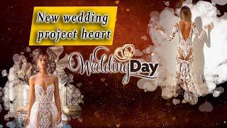 Free Download Project Proshow Producer New wedding  heart