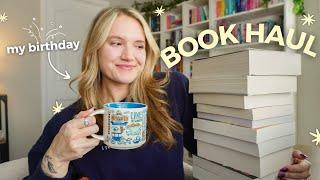 BIG BIRTHDAY BOOK HAUL 