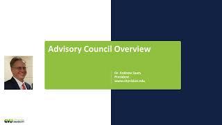 City Vision Advisory Council Overview 2024