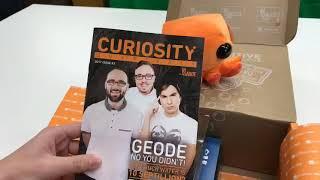 The Curiosity Box Unboxing Live #thecuriositybox Vsauce Haul