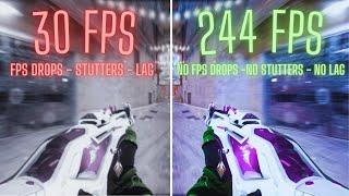 BEST WAY TO BOOST FPS In Valorant | (low end pc) 