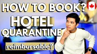 HOW TO BOOK A HOTEL QUARANTINE ACCOMMODATION IN CANADA:Step-by-step process & cost of hotel stopover