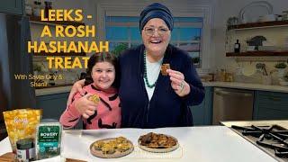 Making Rosh Hashanah Patties Together!