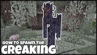 How To Spawn The CREAKING In MINECRAFT