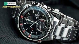 CASIO EDIFICE 100M SOLAR(⭐ EFS S590D 1A⭐) POWER 朱仔推介 平玩藍寶石光動能 計時 超薄機芯 賽車️時計手錶Hk998⌚