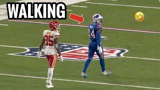 NFL “Lazy” Moments (FUNNY)