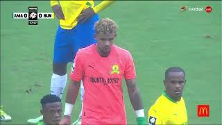 Rowen Williams received Red Card | Amazulu fc vs Sundowns