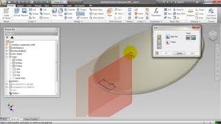 Application of Split tool (Video Tutorial) Autodesk Inventor