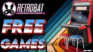 Retrobat  How To Download FREE GAMES in Retroarch #retrobat #emulator #frontend