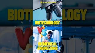 Biotechnology VS Biomedical Engineering- Difference#careerwithriwas #biotechnology #biomedical