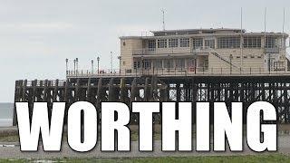 Worthing Pier & Worthing beaches - shore fishing locations, West Sussex, England, Britain