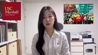 USC MS GSCM Admission Video (2024 Fall) - Sojung Park