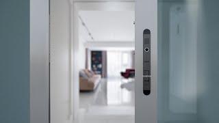 02Y-Slider Aluminium Sliding Door Smart Lock Installation Video