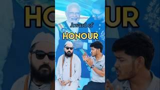 Award of Honour | Mannu Kaushik | #youtubeshorts #shorts #shortvideo #funny #comedy #comedyshorts