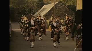 Raphoe, Donegal 1975 - The Orange Order & Ancient Order of Hibernians parade together.