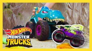  WETTKAMPF IN DER SCHLEIM-LAGUNE  | Monster Trucks | @HotWheelsDeutschland