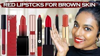 Top Red Lipsticks for Darker Skin Tones | Must-Try Shades!