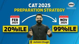 9-Month Preparation Strategy for CAT 2025 | How to Start Your CAT Preparation? Ashish Chugh