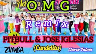 ZUMBA OMG REMIX - PITBULL & JOSE IGLESIAS ( CANDELITA) - ZUMBA DANCE FITNESS @AdindaAeroZumba