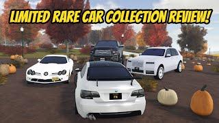 My LIMITED Car Collection in Greenville Wisconsin Roblox