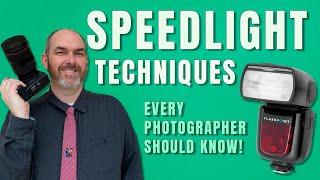 How to use an on camera flash | Speedlight  tutorial