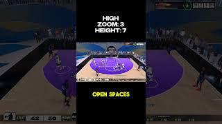 BEST CAMERA SETTINGS IN NBA 2K25 