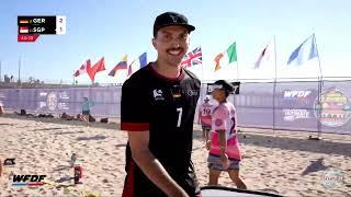 Singapore vs. Germany | Open Pool Play | 2023 World Beach Ultimate Championships