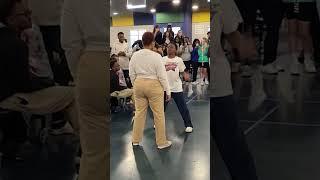 Teacher Has Impressive Dance Battle With 8th Grader 