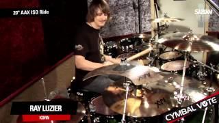 CYMBAL VOTE - Ray Luzier Demo's the 20" AAX ISO Ride