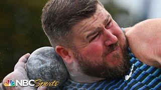 Joe Kovacs launches 3rd farthest shot put IN HISTORY to claim Diamond League win | NBC Sports